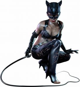 Catwoman féline pour les jeux de domination et de soumission