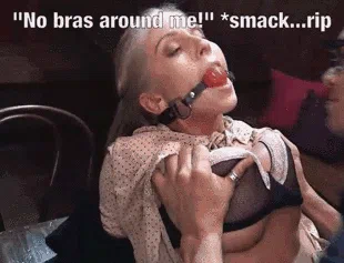 gif shibari soumise