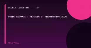 Guide sodomie : plaisir et préparation 2026
